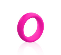 Ерекційне кільце оксамитовий силікон, вн.діам 44 мм, Рожевий