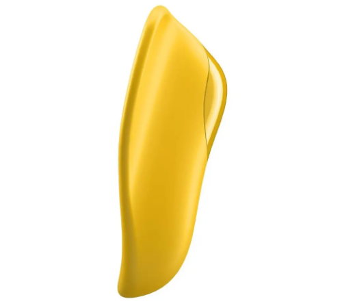 Вібратор ергономічної форми на палець Satisfyer High Fly Yellow
