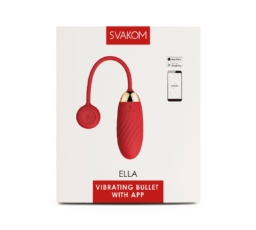 Виброяйцо Svakom Ella Red