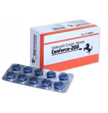 Возбуждающие таблетки для мужчин CENFORCE 200 мг Силденафіл 10 таб