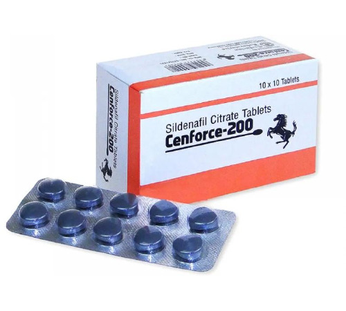 Возбуждающие таблетки для мужчин CENFORCE 200 мг Силденафіл 10 таб