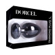 Металева анальна пробка з кристалом Dorcel Diamond Plug Black L