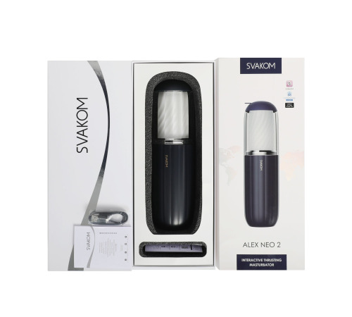 Інтерактивний мастурбатор Svakom Alex Neo 2, оновлена модель