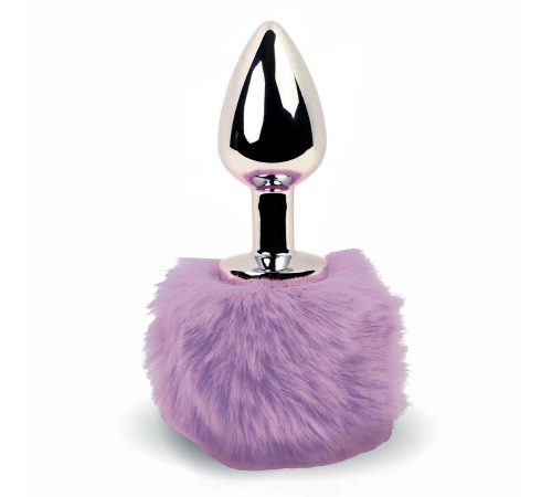 Анальная пробка FeelzToys - Bunny Tails Butt Plug Purple