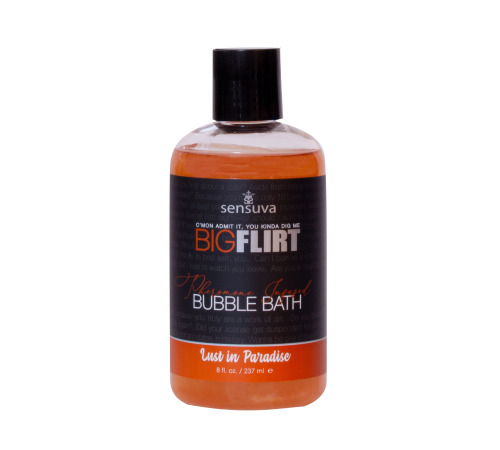 Пена для ванны Sensuva — Big Flirt Pheromone Bubble Bath — Lust in Paradise (237 мл)