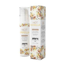 Массажное масло EXSENS Hot Vanilla 50мл разогревающее, без сахара, без парабенов, съедобное