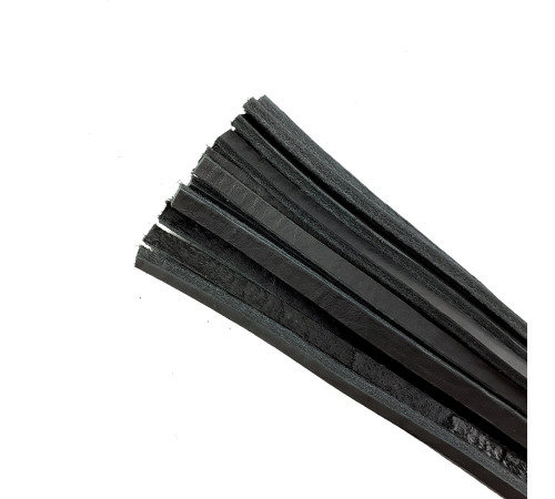 Плеть флоггер из Ремённой кожи Черный 50 см