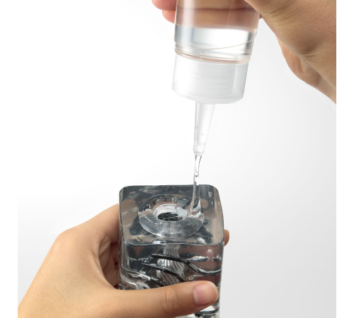 Мастурбатор Tenga Crysta Leaf, унікальний рельєф, стимулювальні пелюстки, прозорий матеріал