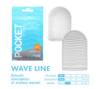 Мастурбатор TENGA Pocket Wave Line