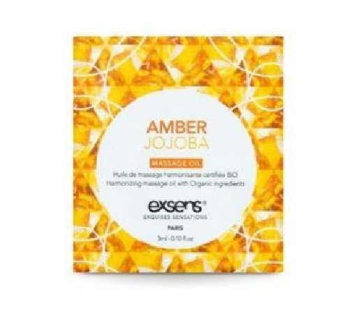 Пробник массажного масла EXSENS Amber Jojoba 3мл