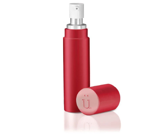 Премиум лубрикант 3-в-1 на силиконовой основе Uberlube Good-to-Go Red (15 мл) + кейс