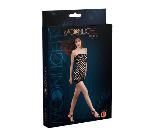 Сетчатое платье Moonlight Model 17 XS-L Black