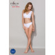 Трусики-бразилиана из хлопка Passion PS005 PANTIES white, size XL