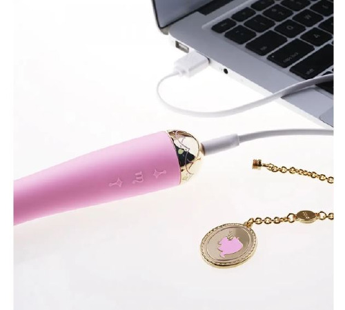 Вібратор для точки G з підключенням до телефону ZALO Momoko Berry Violet