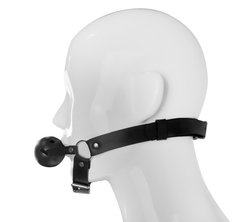 Маска-кляп с пластиковым шаром 