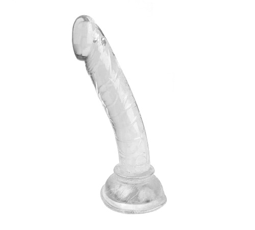 Гелевий міні фалоімітатор на присосці Mini Fallos, Прозорий