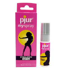 Возбуждающий спрей для женщин pjur My Spray 20 мл с экстрактом алоэ, эффект покалывания