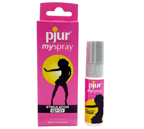 Возбуждающий спрей для женщин pjur My Spray 20 мл с экстрактом алоэ, эффект покалывания