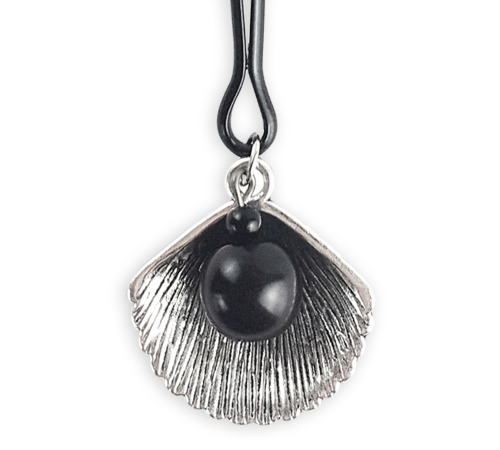 Зажим для клитора Изысканный Черный Жемчуг