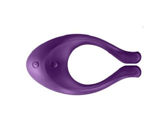 Вібратор для пар Satisfyer Endless Love Lila, 3 незалежних мотора, багатофункціональний