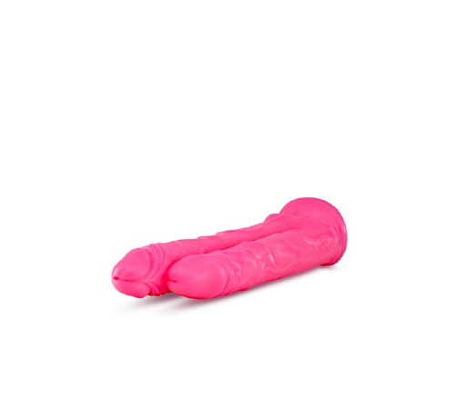 Двойной фаллоимитатор  BIG AS FUK 10INCH DOUBLE COCK PINK      
