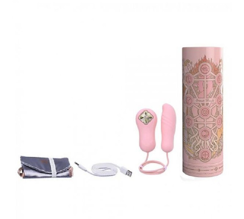 Віброяйце-пульсатор з функцією нагрівання ZALO TEMPTATION, Fairy Pink