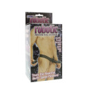 Мужской страпон с вибрацией ROBOTIC MALE STRAP-ON, BLACK