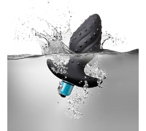 Вибронабор Rock off Men-X IBEX: анальная вибропробка и эрекционное виброкольцо 