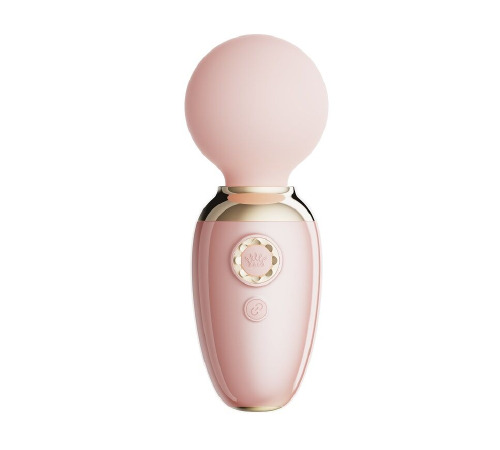 Смарт-вибромассажер Zalo – AVA Sakura Pink, 8 режимов, подогрев, очень мощный и компактный