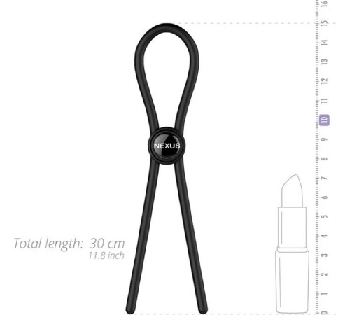 Эрекционное кольцо-лассо Nexus FORGE, диаметр регулируется