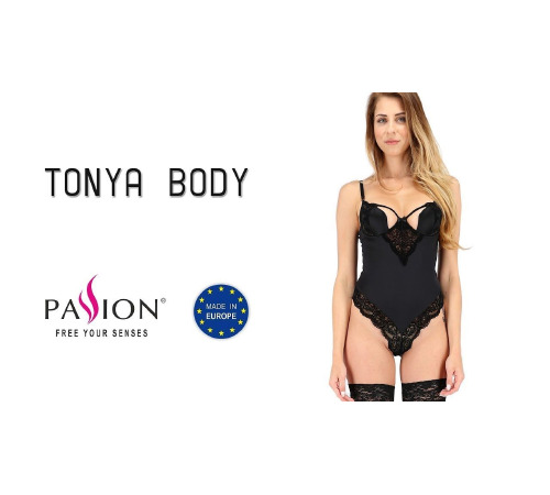 Боди TONYA BODY black L/XL - Passion Exclusive