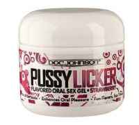 Смачний гель для кунілінгусу Doc Johnson Pussy Licker Strawberry (56 г)