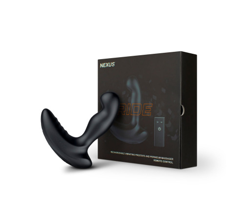 Массажер простаты Nexus Ride, гибкое крепление ствола + стимуляция промежности