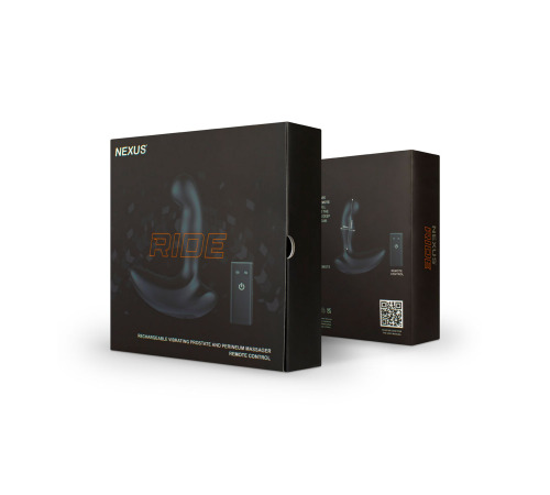 Массажер простаты Nexus Ride, гибкое крепление ствола + стимуляция промежности