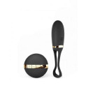 Виброяйцо Dorcel Secret Delight Gold с пультом ДУ, с турборежимом и голосовым управлением