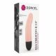 Вибратор Dorcel Real Vibration S Flesh 2.0, диам 3,7см, перезаряжаемый, для точки G