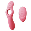 Смарт-вибратор для пар Zalo Jessica Set с управлением с телефона и пультом PINK