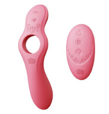 Смарт-вибратор для пар Zalo Jessica Set с управлением с телефона и пультом PINK