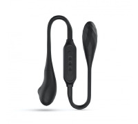 Вибратор на гибкой сцепке со стимуляцией пальчиком Dorcel DUAL EXPLORER