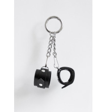Брелок Наручники Черный