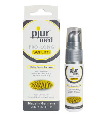 Пролонгирующий гель pjur MED Prolong Serum 20мл, создает невидимую пленку снижающую чувствительность