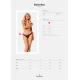 Сетчатые трусики под омбре Obsessive Bella Rou panties M/L