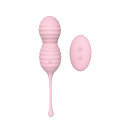 Вагинальные шарики с дистанционным пультом PLEASURE BALLS&EGGS BEEHIVE PINK
