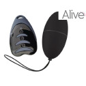 Виброяйцо Alive Magic Egg 3.0 Black с пультом ДУ, на батарейках
