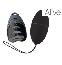Виброяйцо Alive Magic Egg 3.0 Black с пультом ДУ, на батарейках