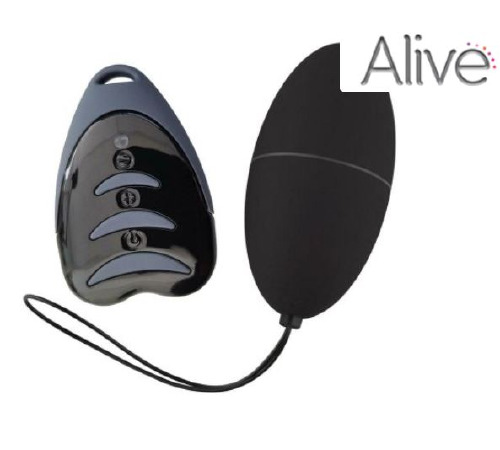 Віброяйце Alive Magic Egg 3.0 Black із пультом ДУ