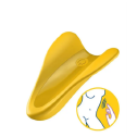 Вібратор ергономічної форми на палець Satisfyer High Fly Yellow