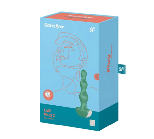 Анальна пробка з вібрацією Satisfyer Lolli-Plug 2 GREEN