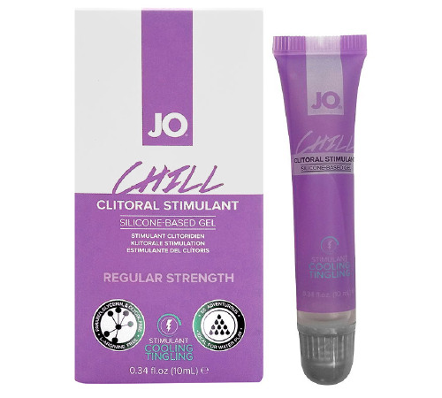 Стимулювальний гель для клітора System JO CHILL COOLING (10 мл) охолоджувальний