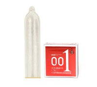 Презервативы OLO Zero One (0.01 мм) с разогревающим эффектом — максимум близости и тепла